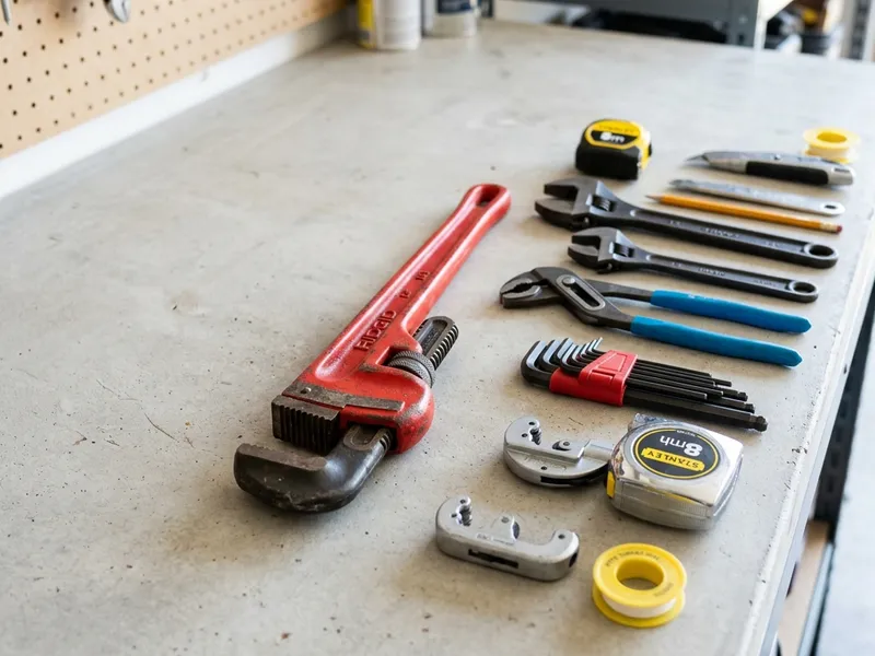 Professional plumbers in Vernon, AZ equipped with top-tier tools for residential and commercial plumbing services.